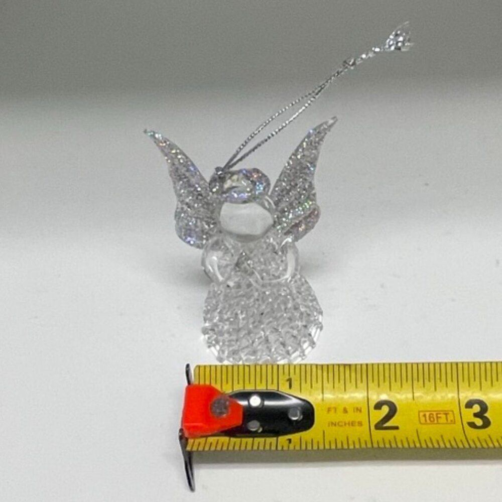 Unique Treasure Ornaments Spun Glass Angel Ornament - Picture 9 of 9